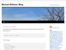 Tablet Screenshot of michaelwilliams.co.za